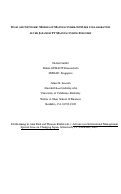 Cover page: Dyad and Network:  Models of Manufacturer-Supplier Collaboration in the Japanese TV Manufacturing Industry